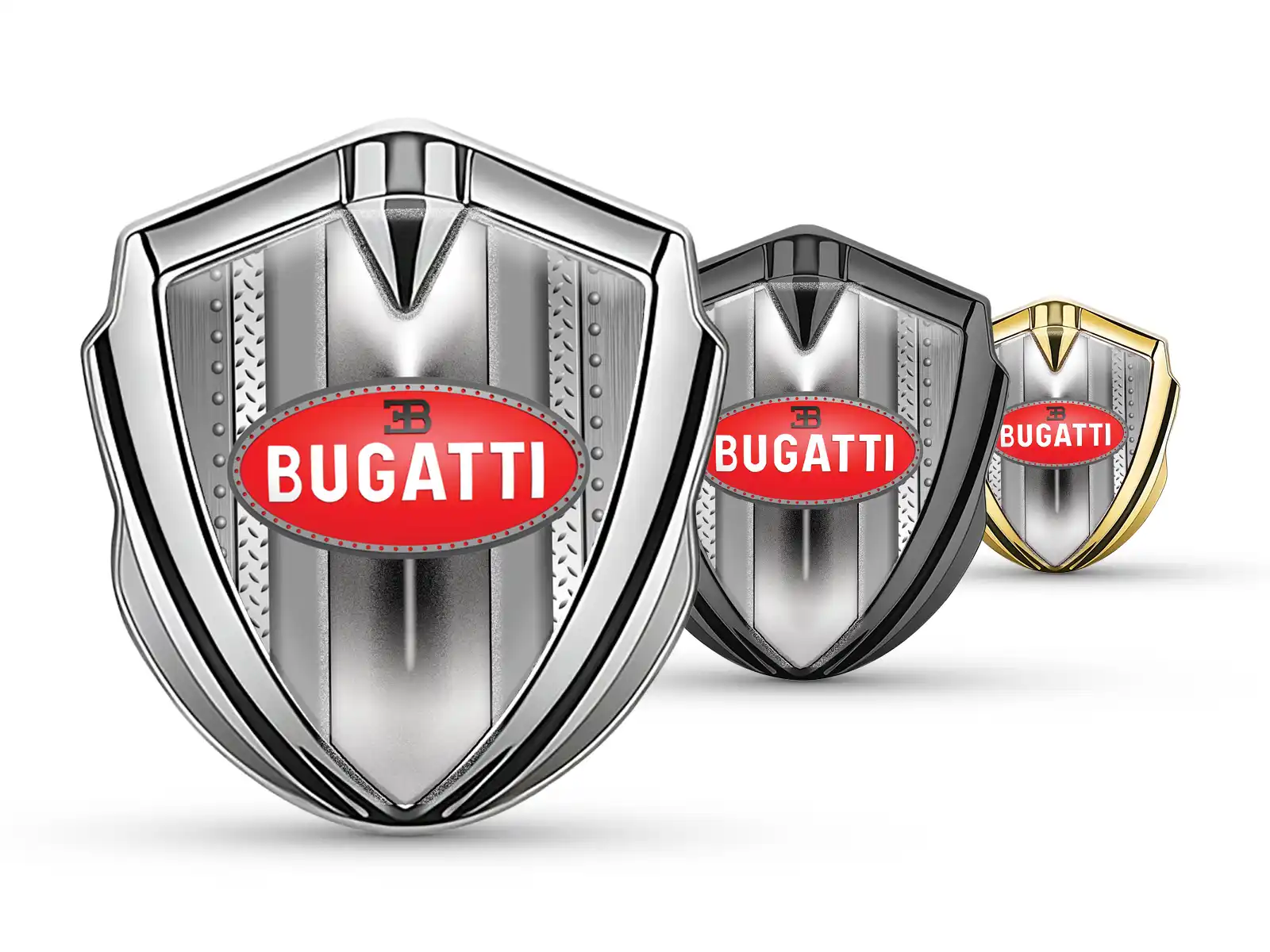 Bugatti High End Auto Logo Abzeichen Pro Stil Hochwertig